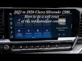 2023 to 2026 Chevy Silverado 1500 How to do a soft reset of the infotainment by Step