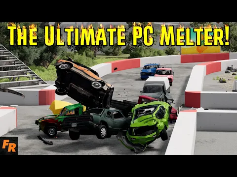 Download MP3 Racing Through The Car Rain! - BeamNG Drive