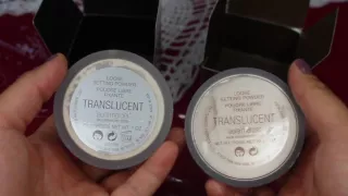 real vs fake laura mercier translucent powder demo