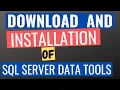 Analysis Services Part 1 - Installing SQL Server Data Tools for Visual Studio 2019