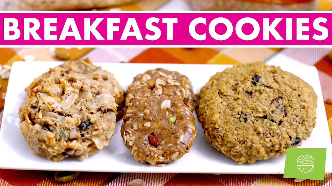 Vegan Breakfast Cookies! Easy Healthy Recipes!