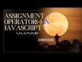 what is the assignment operator in javascript assignment operator learn in telugu