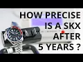 HOW PRECISE IS A SEIKO SKX AFTER 5 YEARS - SKX009 7S26 On The Timegrapher