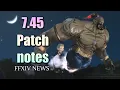 Reading the Full Patch Notes for patch 7 45 - FFXIV news