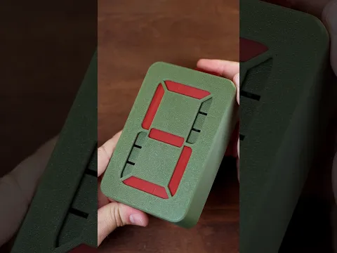 Напечатал Механический Счётчик #3dprinting