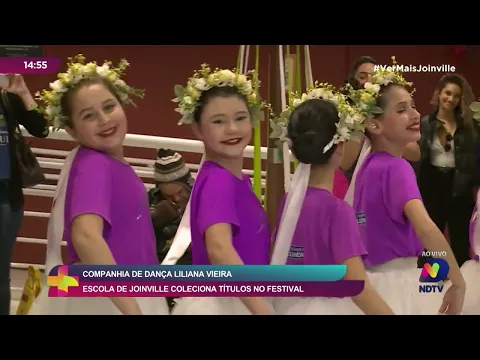 Companhia de Dança Liliana Vieira: escola de Joinville coleciona títulos no festival
