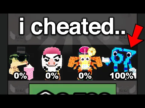 Video Thumbnail: I Secretly Cheated in ADMIN Lucky Block Race!