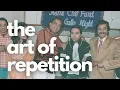 how Oye Lucky Lucky Oye uses repetition