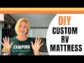 How to DIY a Custom RV Mattress Quick Easy and Smart Solutions