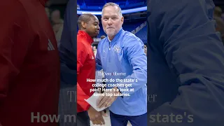 How much do the state s college coaches get paid Here s a look at some top salaries