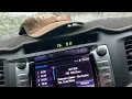 Toyota head unit unresponsive touch screen DIY Fix