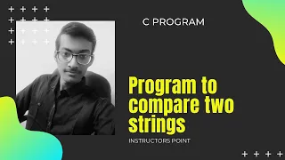 C Program Compare two strings