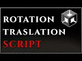 Attach this SCRIPT and get a ROTATION-TRANSLATION ANIMATION in Unity