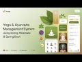 Yoga Ayurveda Project Using JAVA Spring Hibernate Spring Boot eclipse full stack development