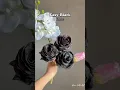 Download Lagu Black paper Rose | Aesthetic rose | Flower making from paper | Paper rose making #short #papercrafts