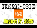 NEW Temu Promo Code Coupon Code August 2026 Temu Discount Code 2026