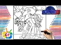 Sonic 3 coloring pages Sonic the Hedgehog 3 How to draw sonic 3