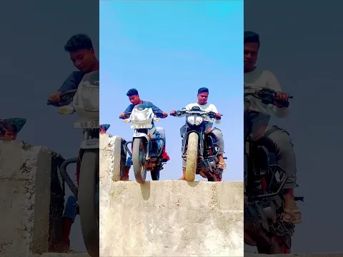 KTM VS TVS #trendingshorts #bikelover #ktm #stunts 🏍️🔥