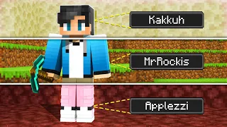Minecraft, MUTTA Kaikki Kontrolloi YHTÄ PELAAJAA.. w/ MrRockis & Applezzi