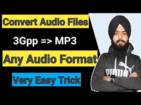 Download MP3 How to  Convent  3gpp to mp3 | Convent 3gpp to mp3 Without Software | Wav to mp3 | Audio Changer