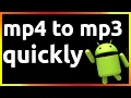 Lagu how to convert mp4 to mp3 in android phone