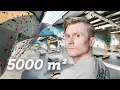 I tried the world s BIGGEST climbing gym