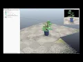 Robotics Simulation OC tree from vision sensor in CoppeliaSim