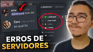 NUNCA FAÇA ISSO NO SEU SERVIDOR DISCORD...