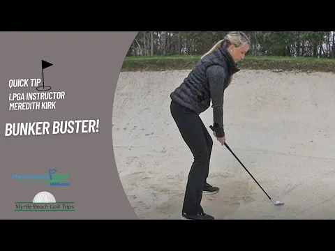 Bunker Buster! How do I get my ball out of the bunker? The golf tip you have been waiting for.