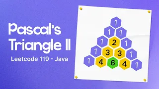 Pascal s Triangle II - Leetcode 119