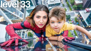 حولت ابني نوح لسبايدرمان انس و اصاله مدبلج 