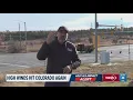 Colorado Wind Danger Boulder conditions latest forecast Friday Afternoon Update