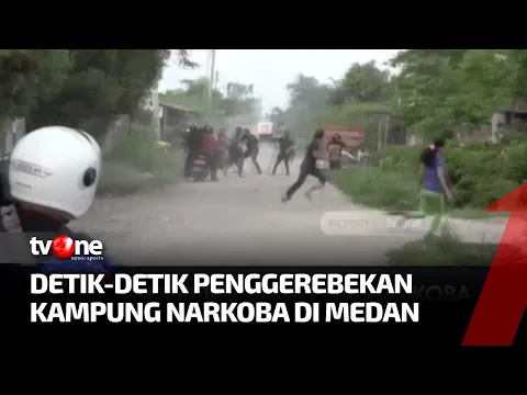 Rentetan Tembakan Warnai Penggerebekan Kampung Narkoba di Deli Serdang