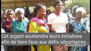 Gaoua: RECOPA vole au secours des femmes avec des chèques !