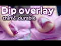 Dip Powder Nails - How to Get Flawless Thin Finish Clean Cuticles Azurebeauty Kit Review