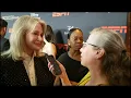 Soap Hub s Alina Adams with Days of our Lives Deidre Hall at the Broadcasting Cable Hall of Fame