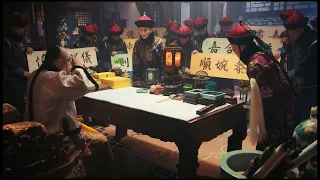 皇帝同意賜予匾額，夜晚便寫了許多副，李玉懂他恩澤六宮. #周迅 #霍建華 #青櫻傳#中國電視劇