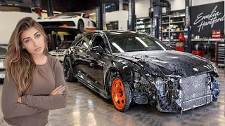 I Bought a Wrecked AUDI RS6 & Rebuilt it in 24 HOURS