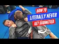 How To LITERALLY NEVER Get Submitted In BJJ Gi Nogi