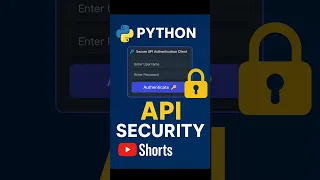 API Security GUI - Python FastAPI JWT Auth CustomTkinter App