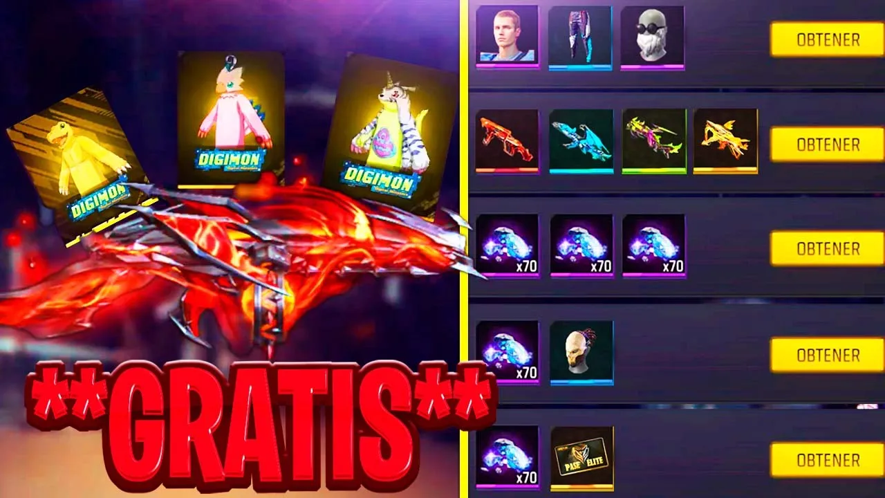 🎁CÓDIGOS *OFICIALES* DE FREE FIRE 2025 | DIGIMON + THOMSPON EVOLUTIVA | CODIGOS de SEPTIEMBRE 2025⚡
