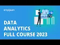 Data Analytics Full Course 2026 Learn Data Analytics In 11 Hours Simplilearn