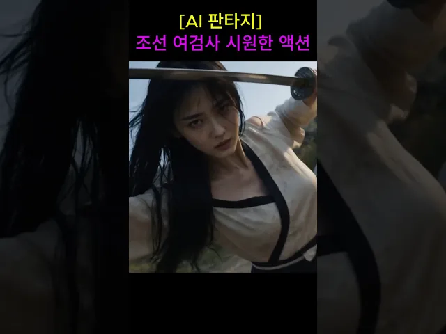 조선시대 여자 검사의 시원한 액션!