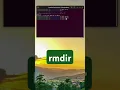 Linux for Beginners Lesson 5 Removing Directories with rmdir