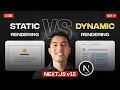 Static vs Dynamic Pages in Next js Explained with Live Build MySQL Example