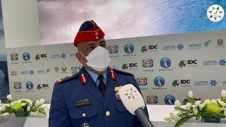اللواء الركن طيار إسحاق البلوشي   آيدكس ونافدكس      يحظيان بمكانة عالمية متقدمة دندنها