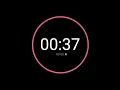 37 Second Countdown Timer iPhone Timer Style