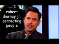 Download Lagu robert downey jr correcting people for 3 minutes