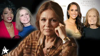 Gloria Steinem Dead At 92: Meghan Markle, Oprah, Hillary Clinton & More React