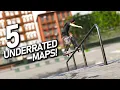 5 UNDERRATED MAPS in Skater XL with NO MODS
